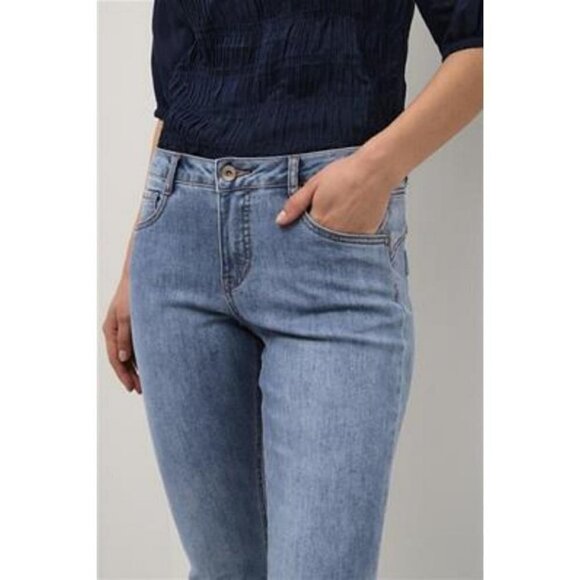 NWT CREAM Lone Washed 7/8 Jeans - Coco Fit - Picture 3 of 6